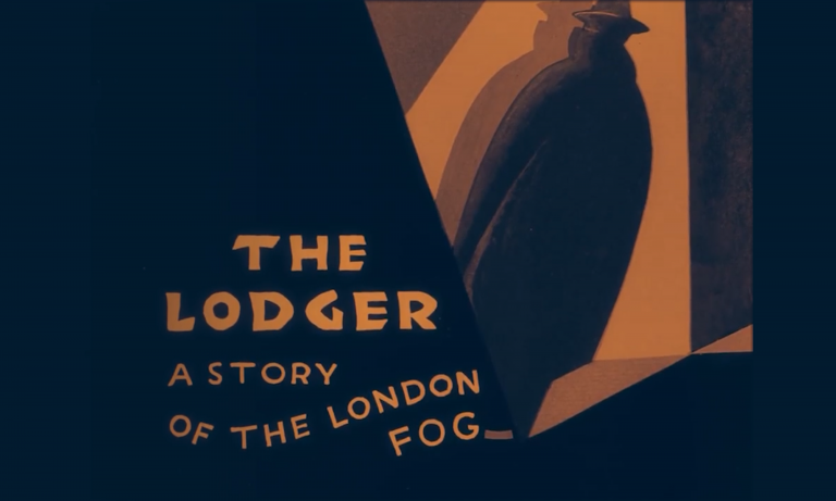 Poster for The Lodger: A Story of the London Fog
